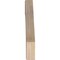 Ekena Millwork 3 1/2"W x 26"D x 26"H Westlake Smooth Knee Brace, Douglas Fir BRC04X26X26WTL00SDF - alternate 4